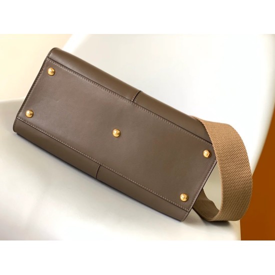 Lux F Leather Handbag – Elegant & Versatile Designer Bag for Women