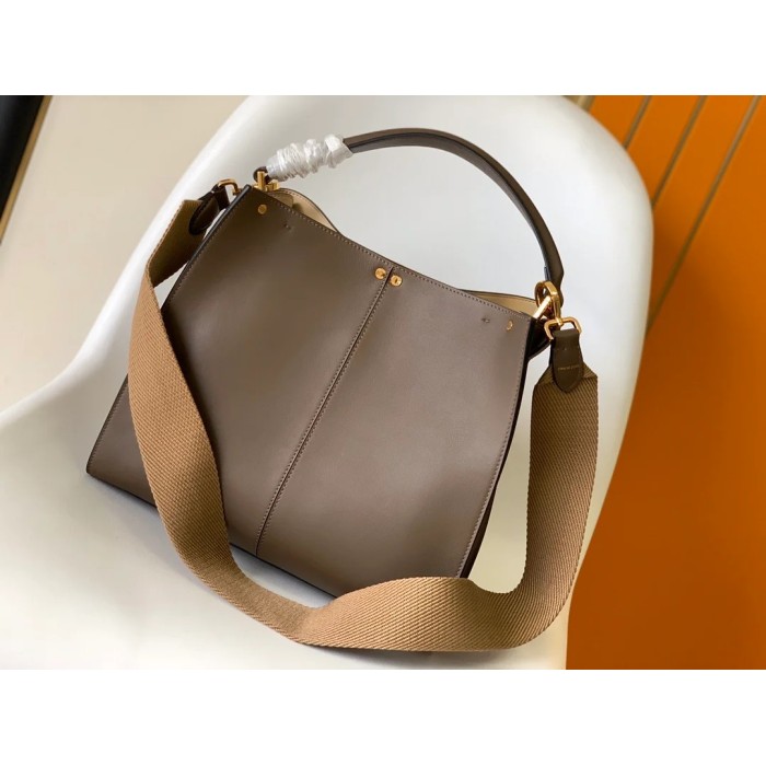 Lux F Leather Handbag – Elegant & Versatile Designer Bag for Women