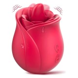 Vibratore Lingua Leccante per Clitoride – Stimolatore Oscillante e Vibrante per Clitoride e Capezzoli, Ricaricabile USB, Imperme