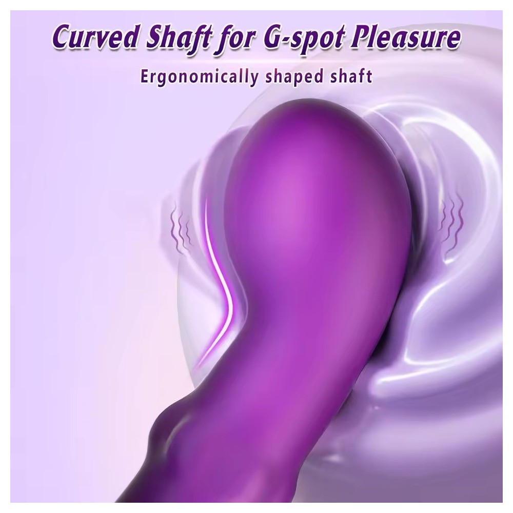 3-in-1 Rabbit Ear Thrusting Vibrator | Dual Stimulation with Thrust & Fluttering Ears