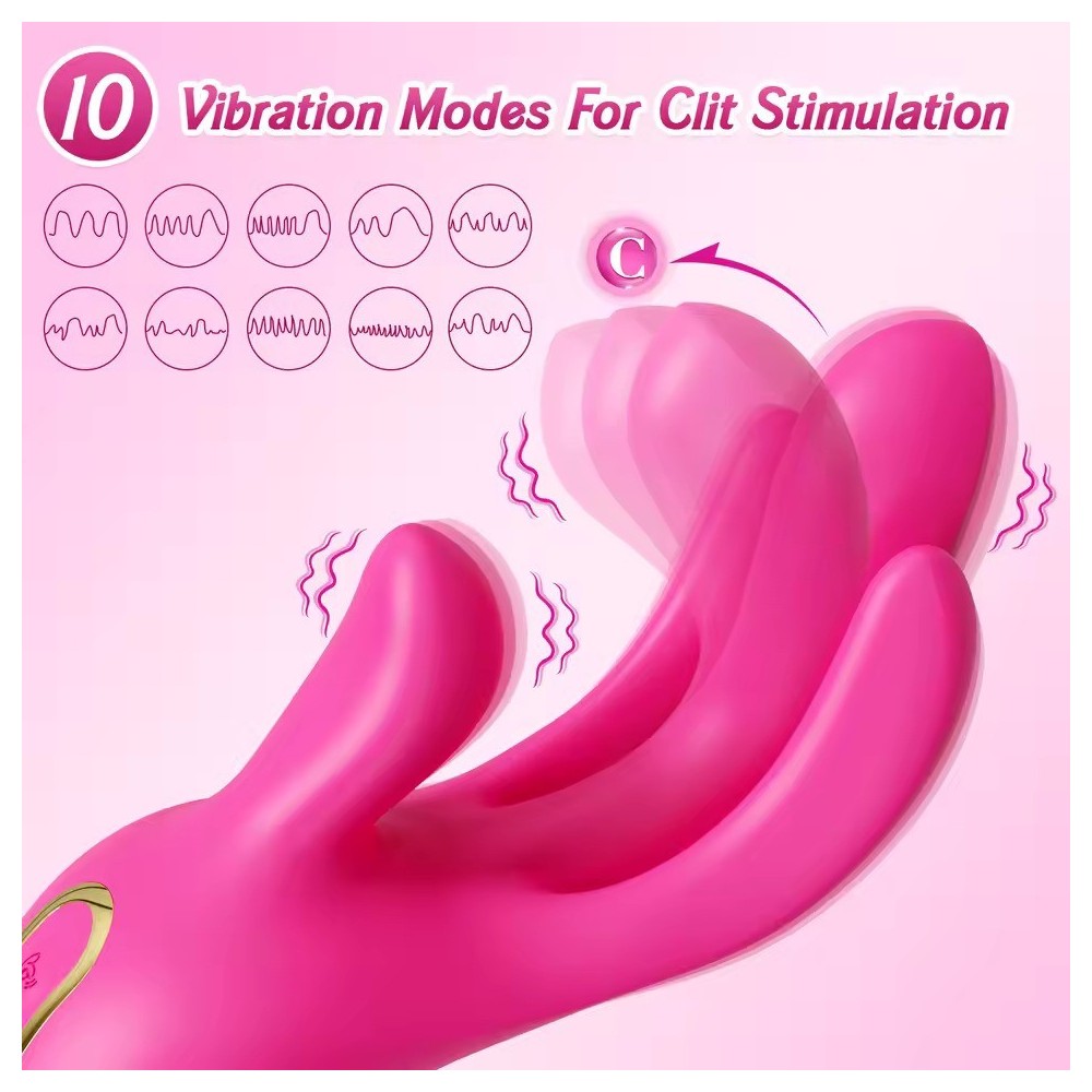 Wiggle Finger 3-in-1 – Stimolatore Punto G, Clitoride e Vaginale per Donne