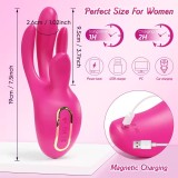Wiggle Finger 3-in-1 – Stimolatore Punto G, Clitoride e Vaginale per Donne