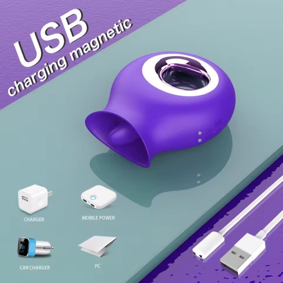 Vibratore Licking Clitoride – Stimolatore Punto G, Clitoride e Capezzoli 9 Velocità per Donne