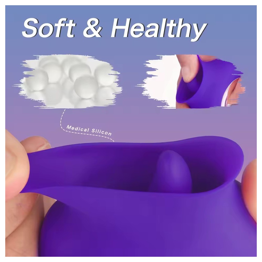 Clit Tongue Licking Vibrator – 9-Speed G-Spot & Nipple Stimulator for Women