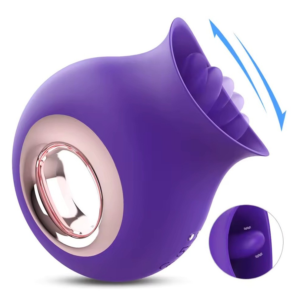 Clit Tongue Licking Vibrator – 9-Speed G-Spot & Nipple Stimulator for Women