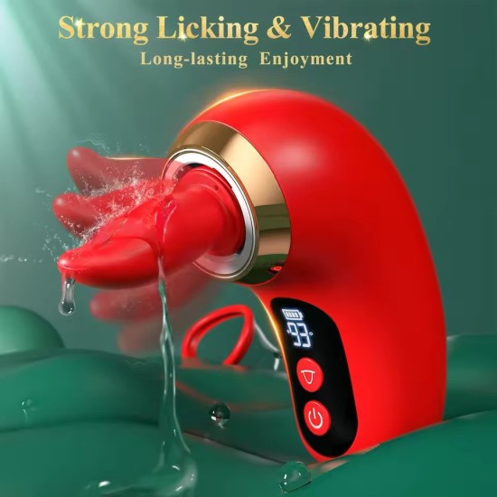 Clitoral Suction & Tongue Vibrator – Nipple, Vaginal & G-Spot Stimulator for Women