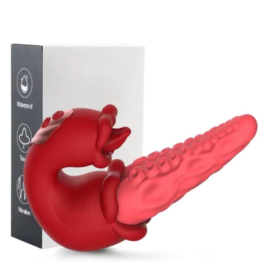 Swing-Motion Tongue Massager for Women | G-Spot & Clitoral Stimulator, Flexible Vibrating Toy