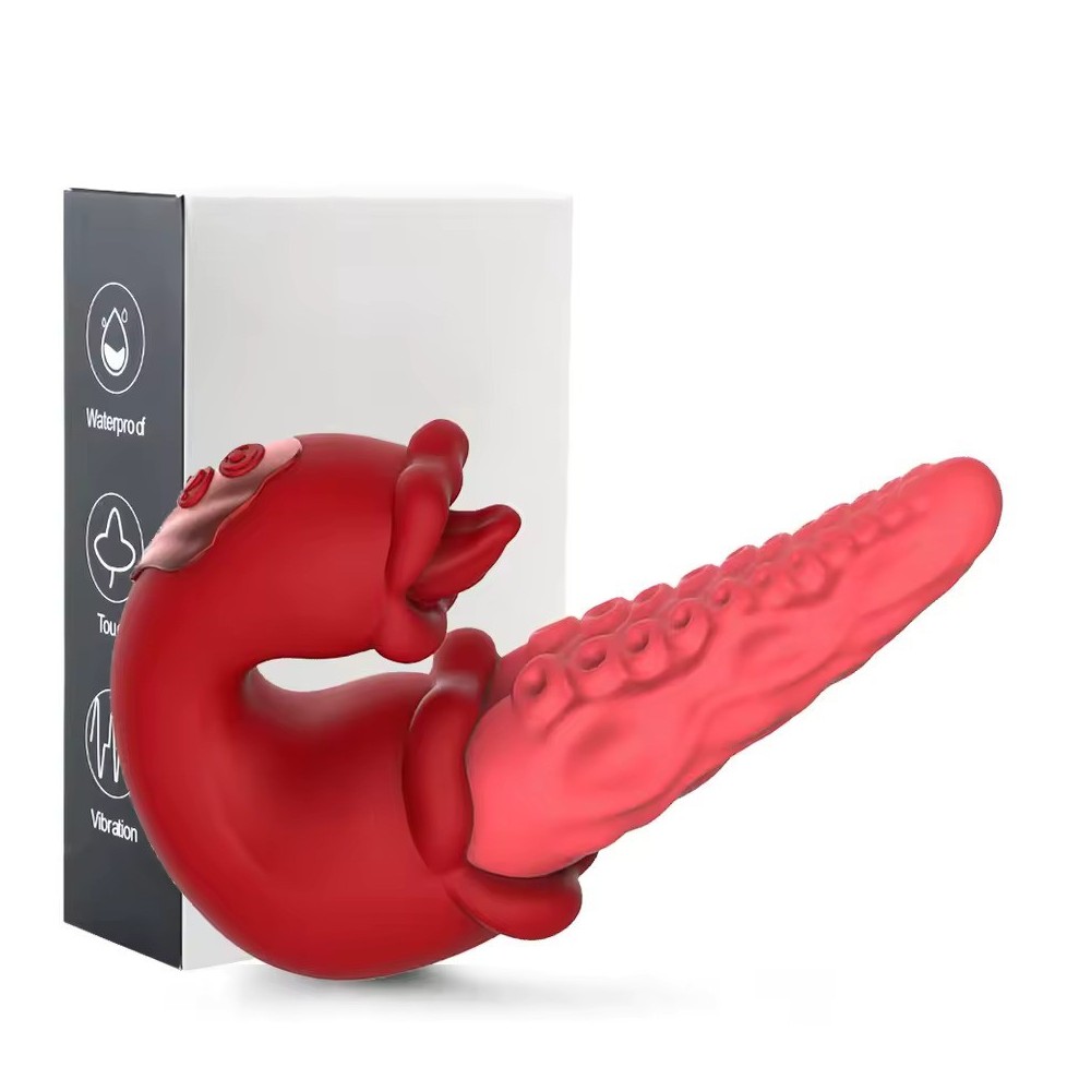 Swing-Motion Tongue Massager for Women | G-Spot & Clitoral Stimulator, Flexible Vibrating Toy