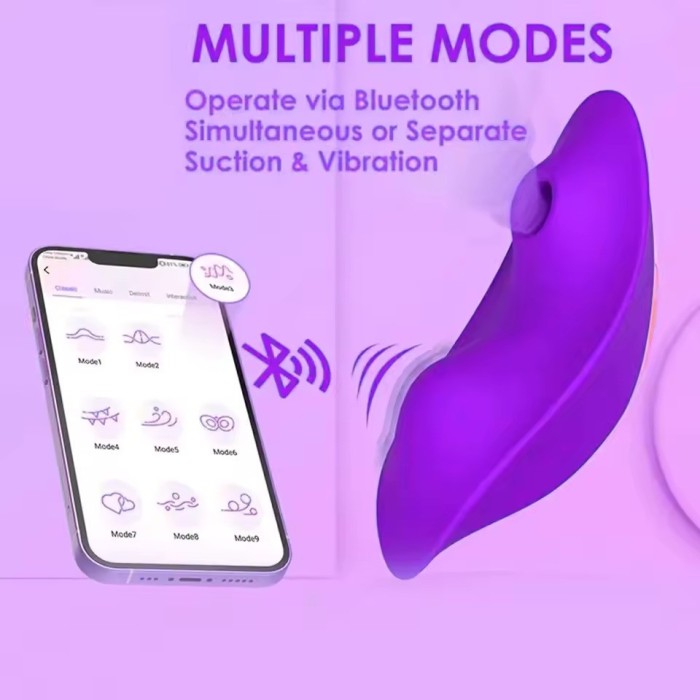 Wearable Clit Sucking Vibrator – 2-in-1 Clitoral Stimulator for Women | Hands-Free Air Pulse & Vibration