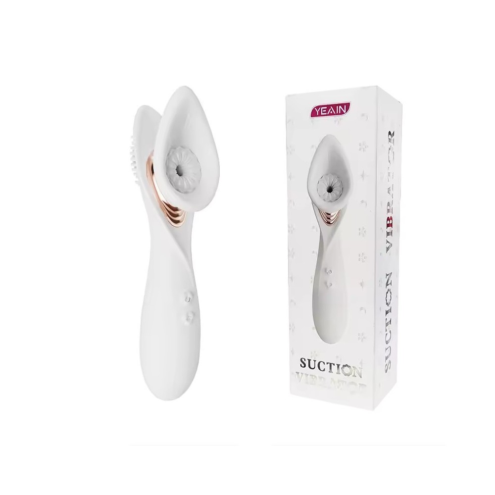 Potente Vibratore a Suzione Clitoridea – Stimolatore Air-Pulse e Vibrazione per Donne