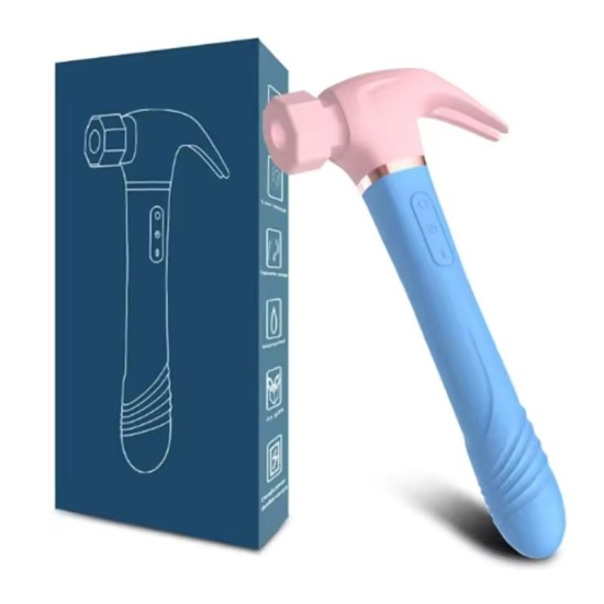 4-in-1 Hammer Vibrator for Women – G-Spot & Clitoral Stimulator with 7 Vibration Modes