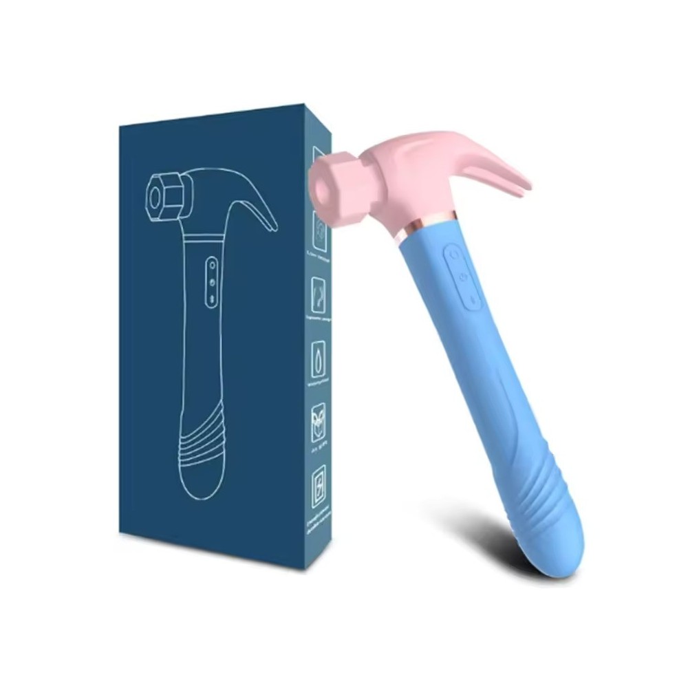 4-in-1 Hammer Vibrator for Women – G-Spot & Clitoral Stimulator with 7 Vibration Modes