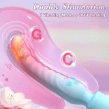 360° Rotating AV Vibrator – G-Spot Magic Wand & Powerful Clitoral Stimulator for Women