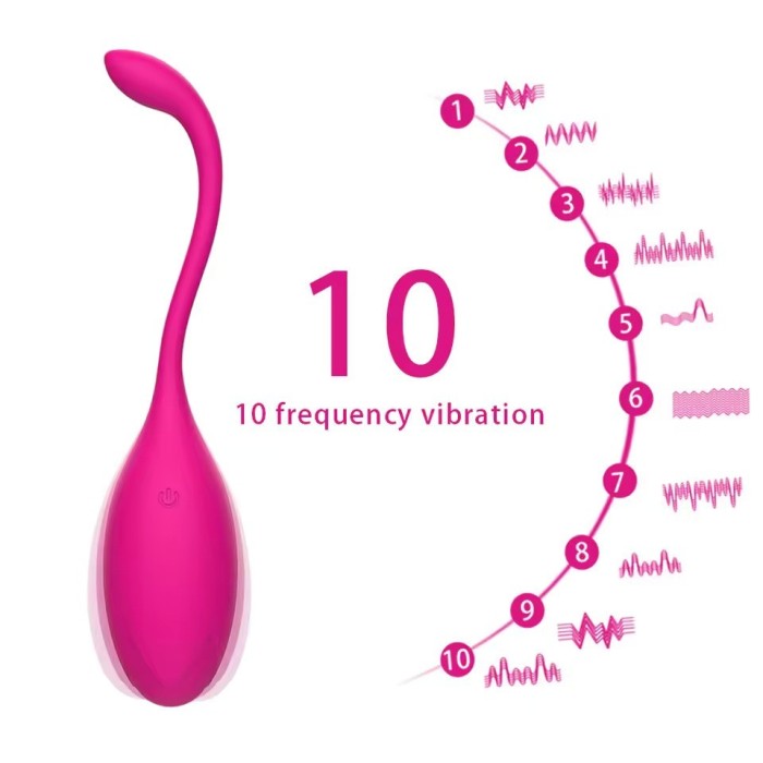 Wireless Jump Egg Vibrator – 10-Speed Remote-Controlled Vaginal, G-Spot & Clitoral Stimulator