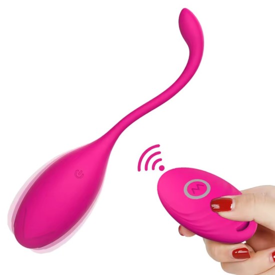 Wireless Jump Egg Vibrator – 10-Speed Remote-Controlled Vaginal, G-Spot & Clitoral Stimulator