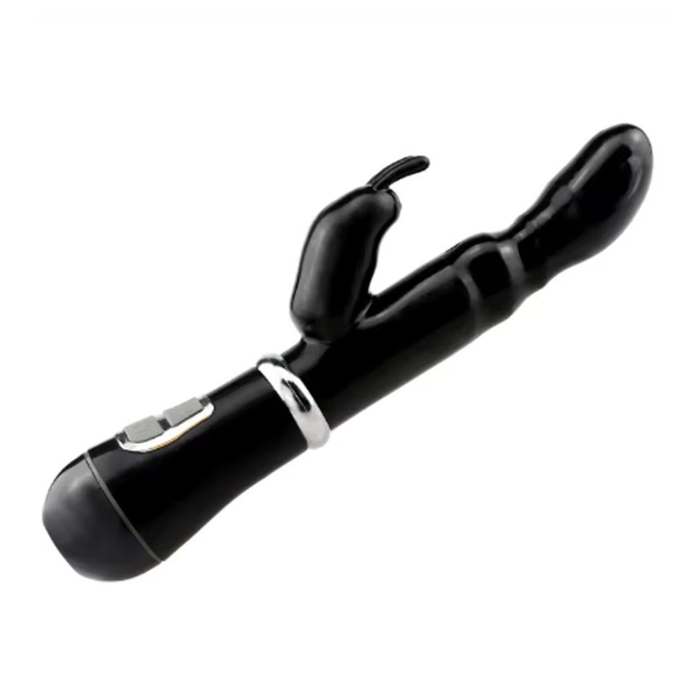 DualWave Pleasure Wand – Vibratore Doppia Testa per Donna, Stimolazione G-Spot e Clitoride, Massaggiatore Intimo Ricaricabile