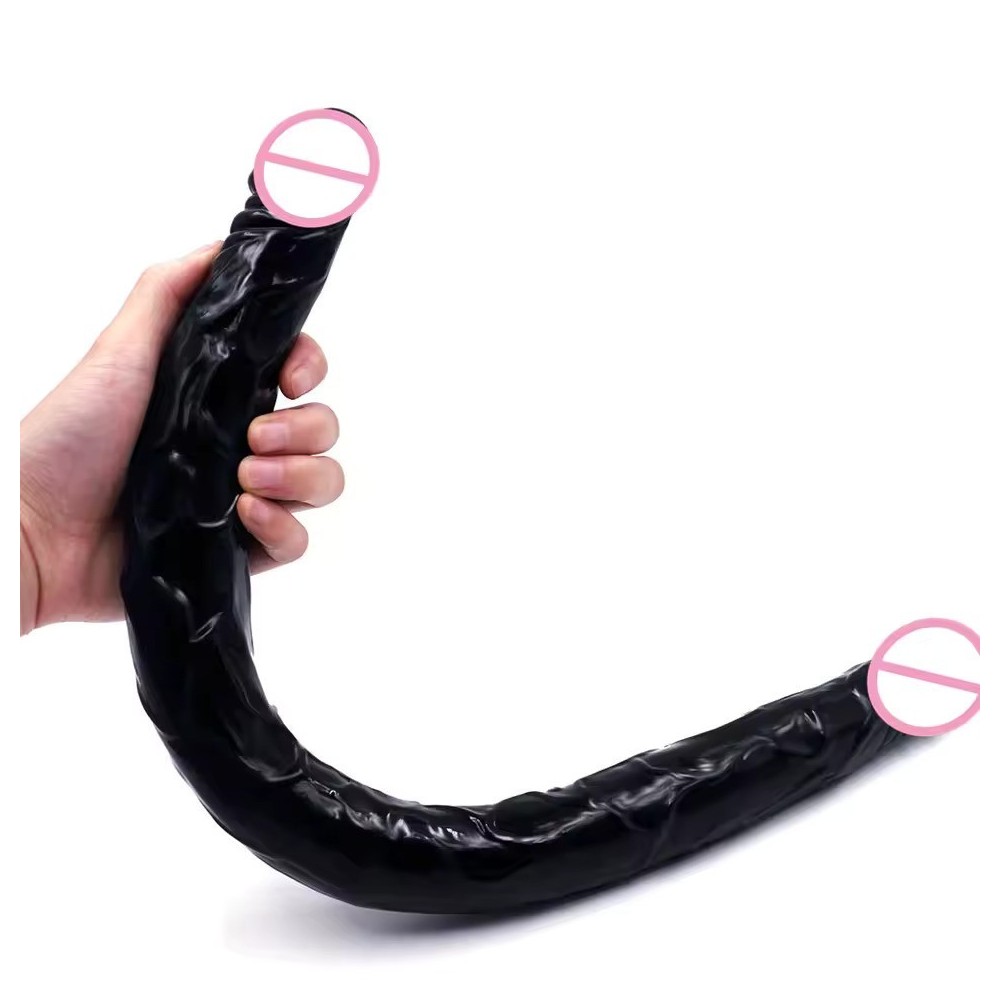 Dildo Super Lungo a Doppia Estremità – Giocattolo Sessuale Doppio Pene per Donne, Coppie Lesbiche e Uso Personale