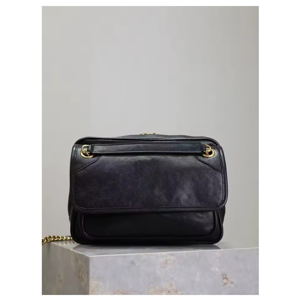 Luxe Genuine Leather Crossbody Bag for Women | Elegant Small Shoulder Bag with Gold Hardware | Italian Handmade Camera Bag