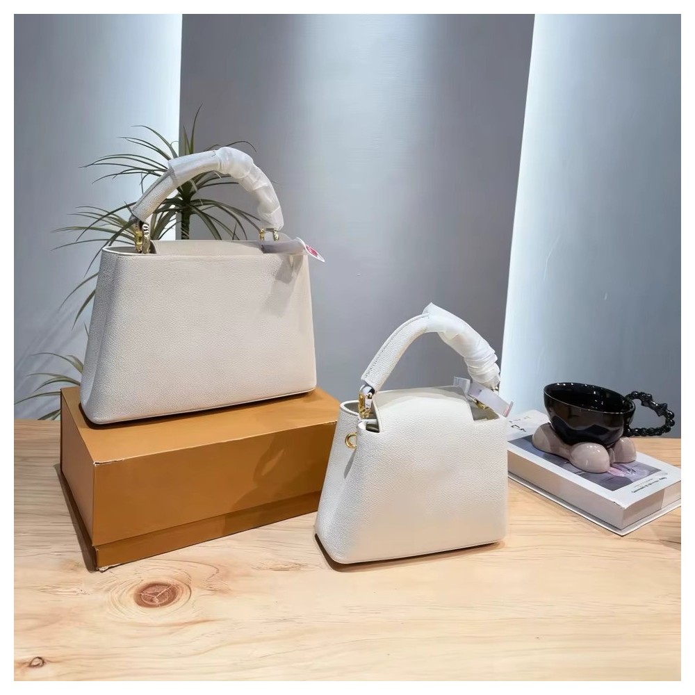 Luxe Versatile Leather Shoulder Bag – Portable Fashion Handbag