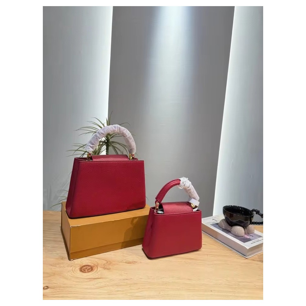 Luxe Versatile Leather Shoulder Bag – Portable Fashion Handbag