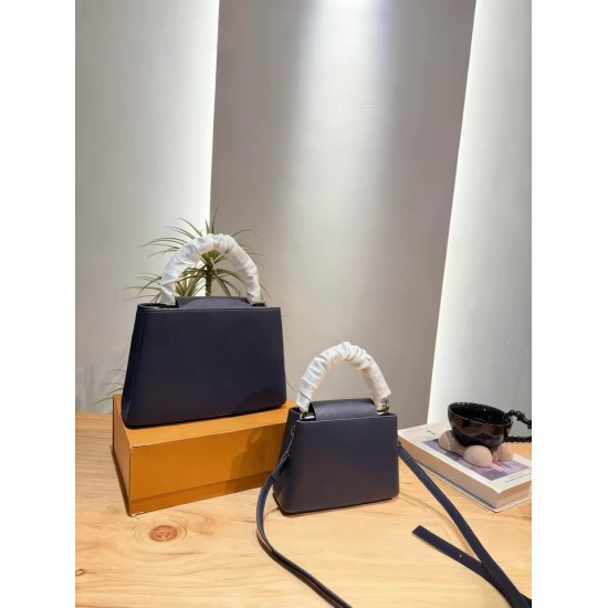 Luxe Versatile Leather Shoulder Bag – Portable Fashion Handbag