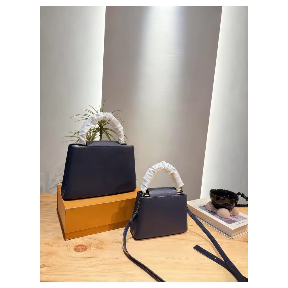 Luxe Versatile Leather Shoulder Bag – Portable Fashion Handbag