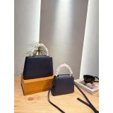 Luxe Versatile Leather Shoulder Bag – Portable Fashion Handbag