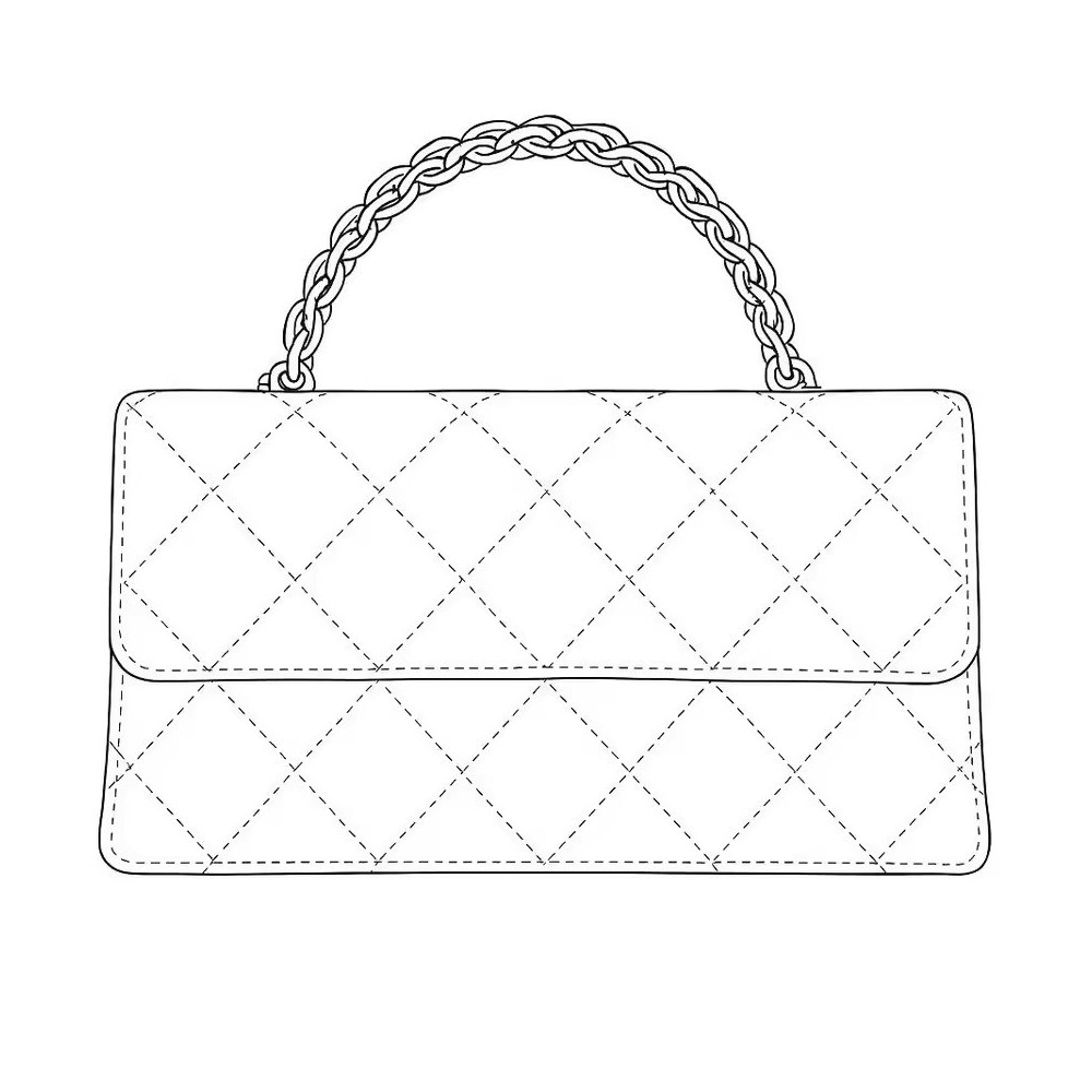 Borsa Luxe da Donna in Tela a Alta Capacità