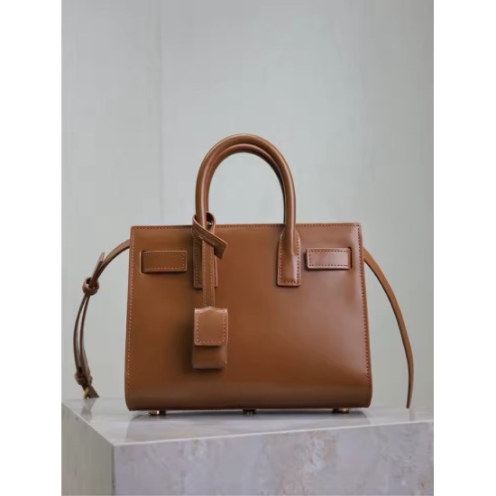 Luxe Cowhide Leather Handbag for Women – Elegant Classic Shoulder & Crossbody Bag