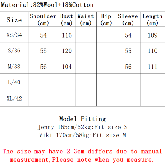 Women’s Long Wool Coat – Double-Breasted Loose Fit with Belted Waist | Elegant Fall/Winter Outerwear