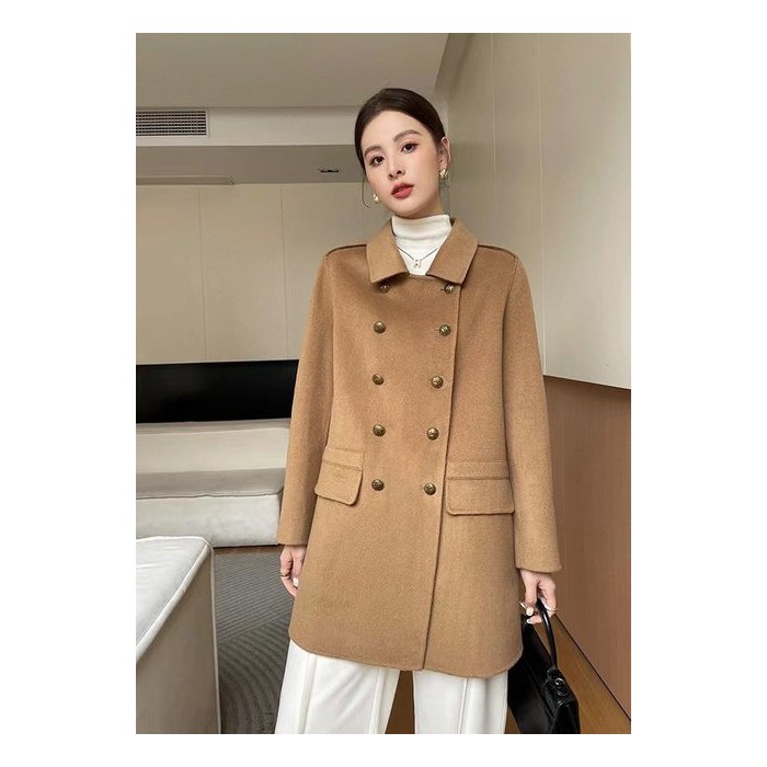 Cappotto Donna Double Face in Lana | Cappotto Vintage Autunno Inverno