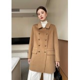 Cappotto Donna Double Face in Lana | Cappotto Vintage Autunno Inverno