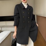 Cappotto Donna Double Face in Lana | Cappotto Vintage Autunno Inverno