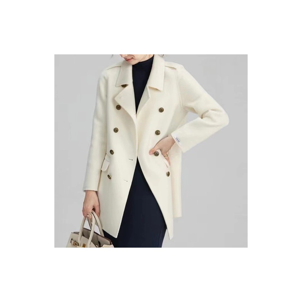 Cappotto Donna Double Face in Lana | Cappotto Vintage Autunno Inverno