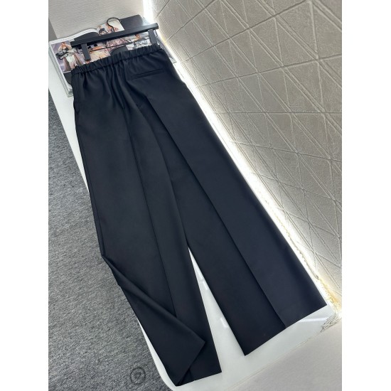 Completo Tailleur Elegante con Cintura – Giacca a Rever a Lancia e Pantaloni a Gamba Larga, Spalle Strutturate Oversize