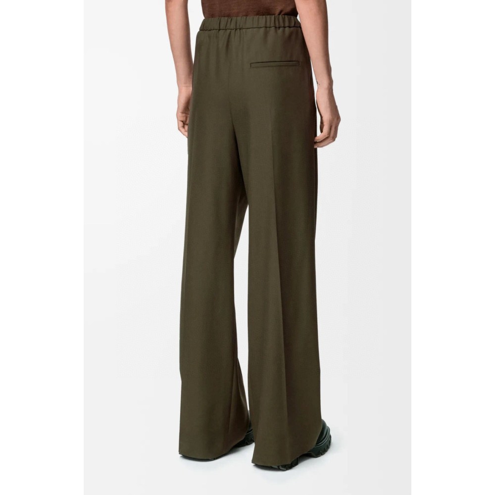 Luxe Belted Tailored Suit Set for Women – Peaked Lapel Jacket & Wide-Leg Trousers, Structured Oversized Shoulders