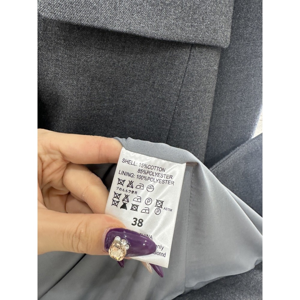 Detachable-Sleeve Trench Coat | Custom Imported Fabric, Double-Breasted Long Lapel Design