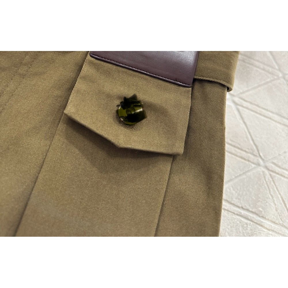 Belted Carrot-Style Wide-Leg Trousers | High-Quality Imitation Wool with Lustrous Drape