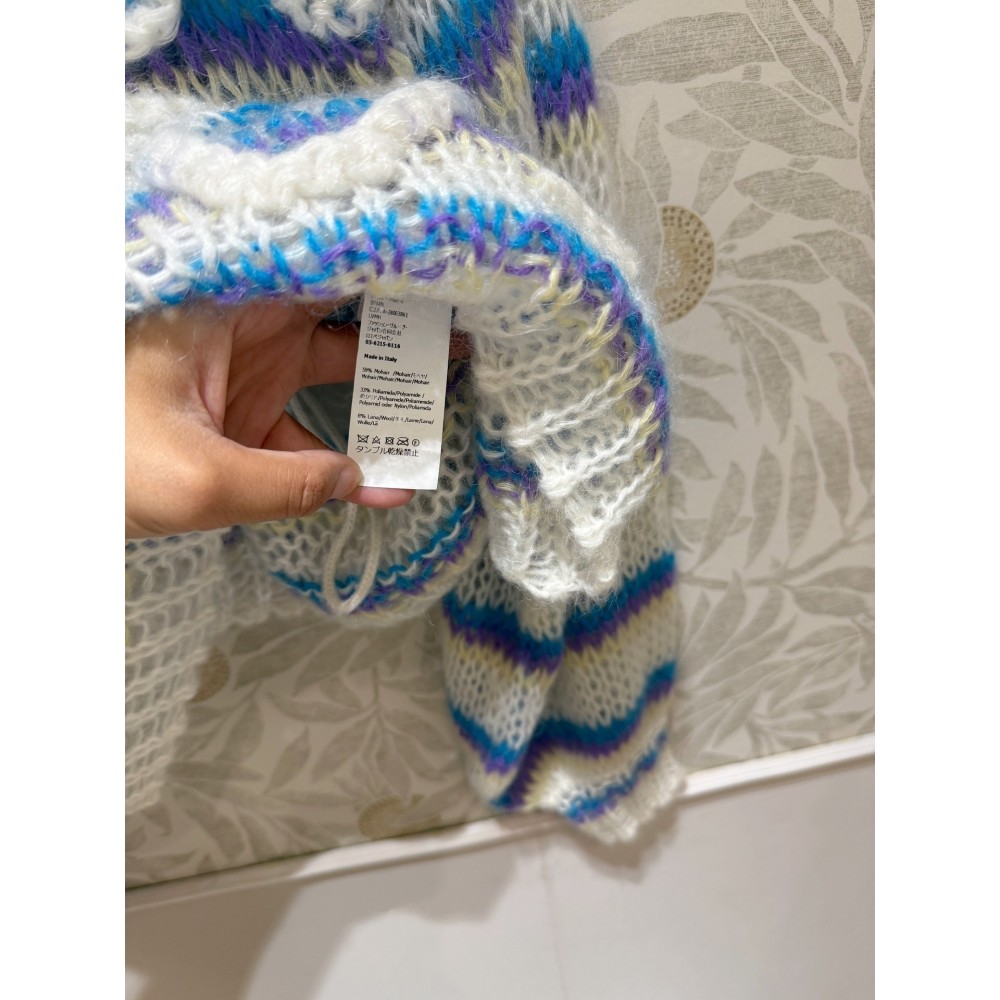 Maglione Oversize in Misto Mohair Leggero | Pullover Morbido e Vaporoso