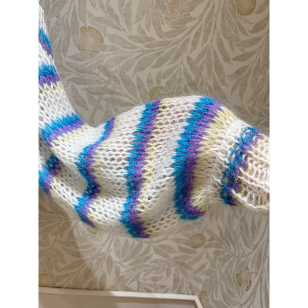 Lightweight Oversized Mohair-Blend Sweater | Soft Fluffy Knit Pullover