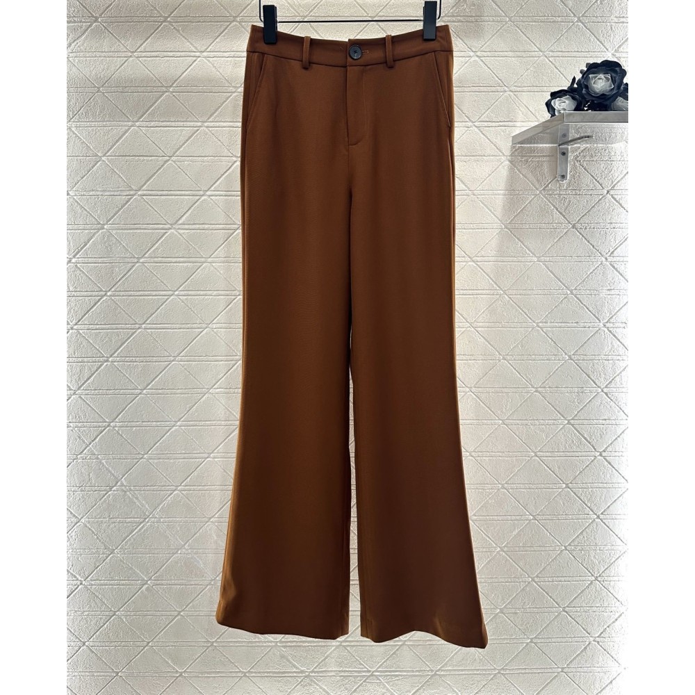 Completo Sartoriale in Raso con Revers Satinati e Pantaloni Ampi | Due Pezzi