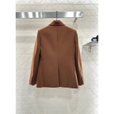 Satin Lapel Tailored Jacket and Trouser Set in Luxe Rayon