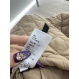 Corduroy Collar Waterproof Nylon Jacket with Cotton Padding