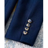 100% Cotton Women's Blazer | Elegant Relaxed Fit Office & Formal Wear