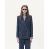 Blazer Donna 100% Cotone Elegante | Vestibilità Rilassata Ufficio e Formale