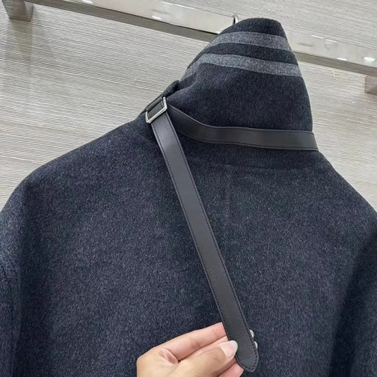 Autumn Winter Women's Luxe Cotton Elegant Long Loose Coat