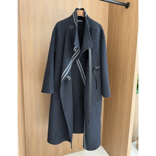Cappotto Lungo Lusso Donna in Cashmere | Elegante Overcoat Autunno Inverno
