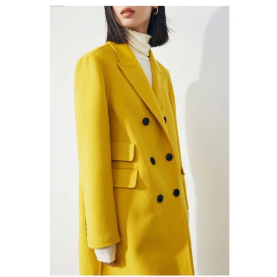 Cappotto 100% Lana Double-Face | Lusso Autunno/Inverno