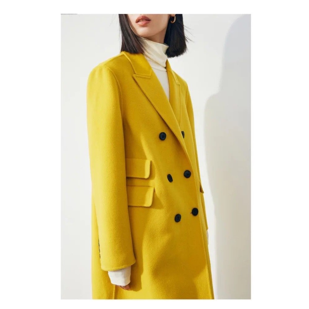 Cappotto 100% Lana Double-Face | Lusso Autunno/Inverno