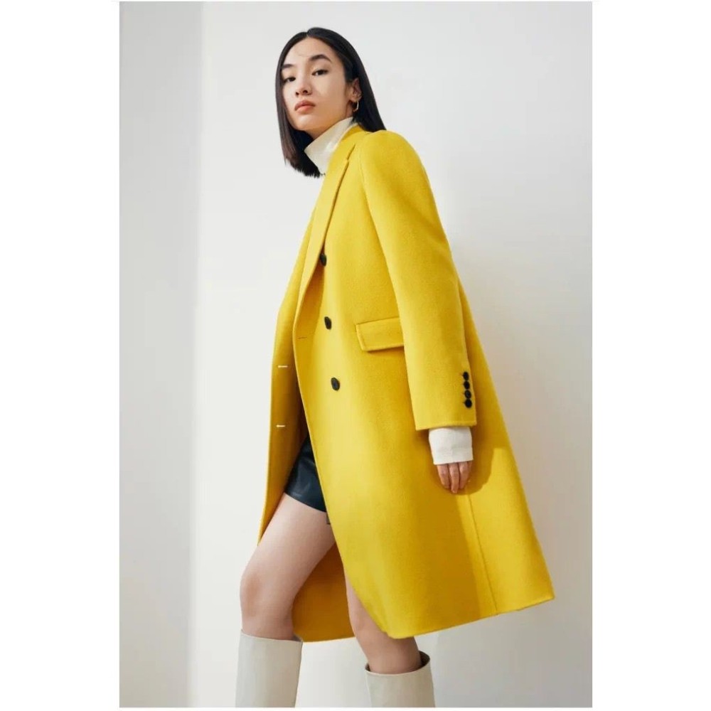 Cappotto 100% Lana Double-Face | Lusso Autunno/Inverno